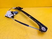 Rear window lifting mechanism without motor