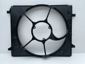 Radiator cooling fan shroud