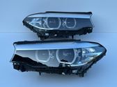 Headlights/headlamps set
