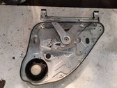 Rear door window regulator with motor