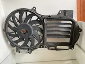 Radiator cooling fan shroud