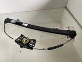 Rear window lifting mechanism without motor