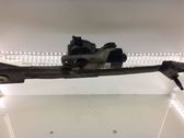 Front wiper linkage and motor