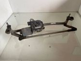 Front wiper linkage and motor