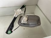 Rear door window regulator with motor