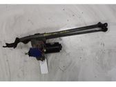 Front wiper linkage and motor