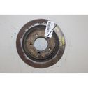 Rear brake disc plate dust cover