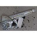 Rear door window regulator with motor