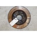 Rear brake disc plate dust cover