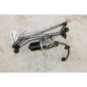 Front wiper linkage and motor