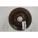 Rear brake disc plate dust cover