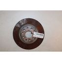 Rear brake disc plate dust cover