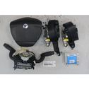 Airbag set with panel