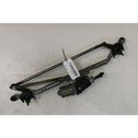 Front wiper linkage and motor