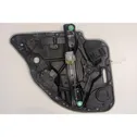 Rear door window regulator with motor