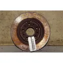 Rear brake disc plate dust cover