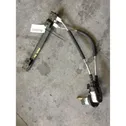 Rear door window regulator with motor