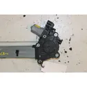 Rear door window regulator with motor