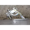 Rear door window regulator with motor