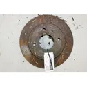 Rear brake disc plate dust cover