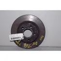 Rear brake disc plate dust cover