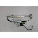 Rear door window regulator with motor