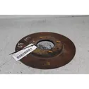 Rear brake disc plate dust cover