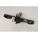 Rear door window regulator with motor