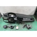 Airbag set with panel