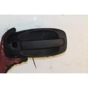 Rear door exterior handle