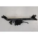 Front wiper linkage and motor