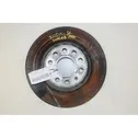 Rear brake disc plate dust cover