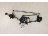 Front wiper linkage and motor