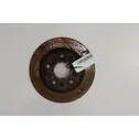 Rear brake disc plate dust cover