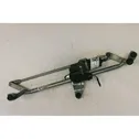 Front wiper linkage and motor