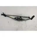 Front wiper linkage and motor