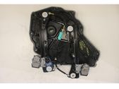 Rear door manual window regulator