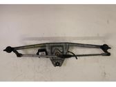 Front wiper linkage and motor