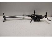 Front wiper linkage and motor