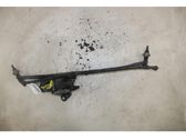 Front wiper linkage and motor