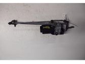 Front wiper linkage and motor