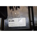 Rear door window regulator with motor