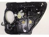 Rear door manual window regulator