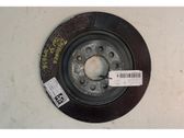 Rear brake disc plate dust cover