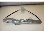 Rear door window regulator with motor