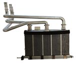 Heater blower radiator