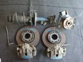 Brake discs and calipers set