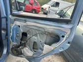 Rear door window regulator with motor