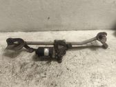 Front wiper linkage and motor