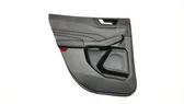 Rear door card panel trim